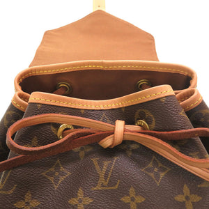 美品 ルイ ヴィトン モノグラム モンスリGM M51135 リュックサック バッグ LV 0186 【中古】 LOUIS VUITTON