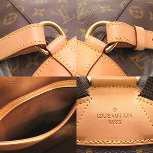 美品 ルイ ヴィトン モノグラム モンスリGM M51135 リュックサック バッグ LV 0186 【中古】 LOUIS VUITTON