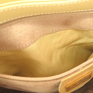 美品 グッチ バンブー レザー ベージュ 000 23 0116 ハンドバッグ バッグ 0188 【中古】 GUCCI