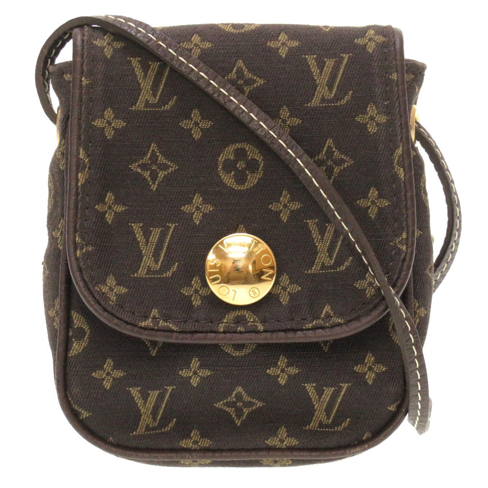美品 ルイ ヴィトン モノグラムミニラン ポシェット カンクーン M95313 ショルダーバッグ バッグ LV 0201 【中古】 LOUIS VUITTON