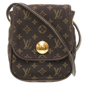 美品 ルイ ヴィトン モノグラムミニラン ポシェット カンクーン M95313 ショルダーバッグ バッグ LV 0201 【中古】 LOUIS VUITTON