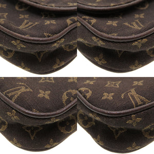 美品 ルイ ヴィトン モノグラムミニラン ポシェット カンクーン M95313 ショルダーバッグ バッグ LV 0201 【中古】 LOUIS VUITTON