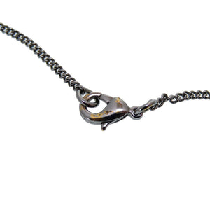 シャネル ココマーク スター ストーン シルバー B17 ネックレス アクセサリー 0242 【中古】 CHANEL
