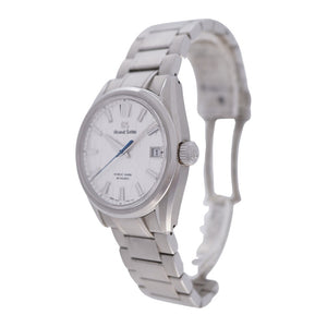 新品同様 セイコー グランドセイコー エボリューション9コレクション 白樺 ヘリテージコレクション ハイビート36000 9SA5-00C0 / SLGH005 自動巻き 腕時計 ステンレススチール シルバー 0003【中古】SEIKO メンズ