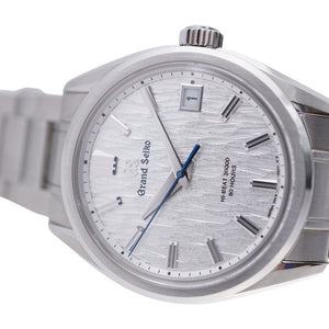 新品同様 セイコー グランドセイコー エボリューション9コレクション 白樺 ヘリテージコレクション ハイビート36000 9SA5-00C0 / SLGH005 自動巻き 腕時計 ステンレススチール シルバー 0003【中古】SEIKO メンズ