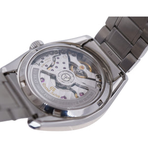 新品同様 セイコー グランドセイコー エボリューション9コレクション 白樺 ヘリテージコレクション ハイビート36000 9SA5-00C0 / SLGH005 自動巻き 腕時計 ステンレススチール シルバー 0003【中古】SEIKO メンズ