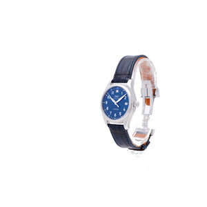 新品同様 インターナショナルウォッチカンパニー
 自動巻き パイロットウォッチ IW324008 腕時計
 ステンレススチール ネイビー 0005
【中古】IWC メンズ