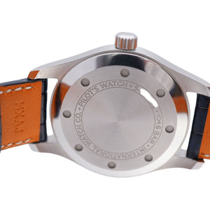 新品同様 インターナショナルウォッチカンパニー
 自動巻き パイロットウォッチ IW324008 腕時計
 ステンレススチール ネイビー 0005
【中古】IWC メンズ