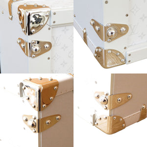 未使用 ルイ ヴィトン クリエ ロジーヌ タイガラマ モノグラム エクリプス M30633 トランク バッグ 白 LV 0011 【中古】 LOUIS VUITTON