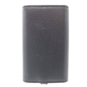 新品同様 ディオール CDロゴ レザー ネイビー 紺 6連 キーケース 0014【中古】Dior