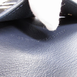 新品同様 ディオール CDロゴ レザー ネイビー 紺 6連 キーケース 0014【中古】Dior