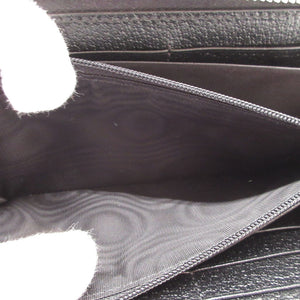 新品同様 グッチ 601079 GGサイケデリック コーティングキャンバス マルチカラー ブラック 黒 ラウンドファスナー長財布 財布 0017【中古】GUCCI