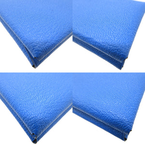 未使用 エルメス カルヴィデュオ B刻印(2023年製) シェーブル ブルーフランス コインケース 0025【中古】HERMES