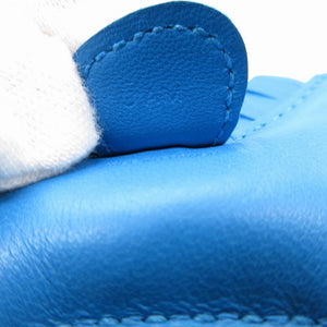 美品 エルメス ロデオチャームPM U刻印(2022年製) アニューミロ ブルーザンジバル バッグチャーム キーホルダー 0027【中古】HERMES