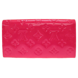 未使用 ルイ ヴィトン モノグラム ヴェルニ ポルトフォイユ サラ ローズポップ M93633 長財布 財布 LV 0029 【中古】 LOUIS VUITTON