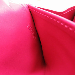 未使用 ルイ ヴィトン モノグラム ヴェルニ ポルトフォイユ サラ ローズポップ M93633 長財布 財布 LV 0029 【中古】 LOUIS VUITTON