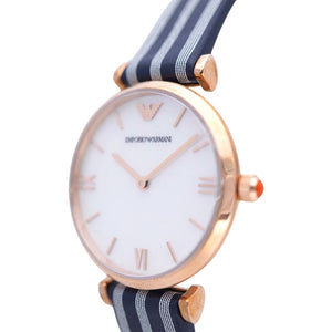 エンポリオ アルマーニ クオーツ AR-11224 腕時計  シェル 0034【中古】Emporio Armani レディース