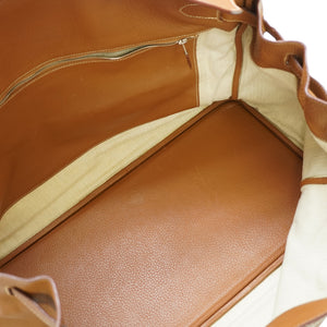 エルメス バーキン50 トゴ ゴールド シルバー金具 □L刻印 ハンドバッグ 0038【中古】HERMES