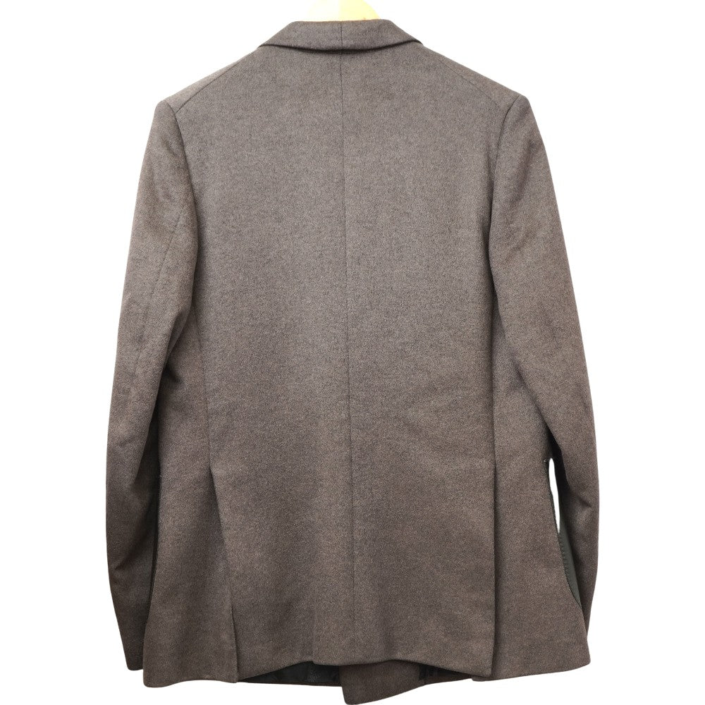 新品同様 ブリオーニ カシミヤ シルク ウール ダブルジャケット サイズ50 レザーポケット 0047【中古】Brioni メンズ