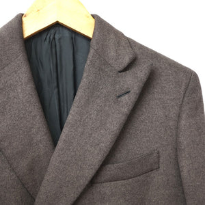 新品同様 ブリオーニ カシミヤ シルク ウール ダブルジャケット サイズ50 レザーポケット 0047【中古】Brioni メンズ