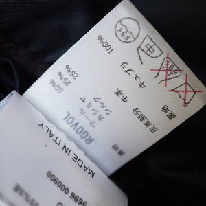 新品同様 ブリオーニ カシミヤ シルク ウール ダブルジャケット サイズ50 レザーポケット 0047【中古】Brioni メンズ