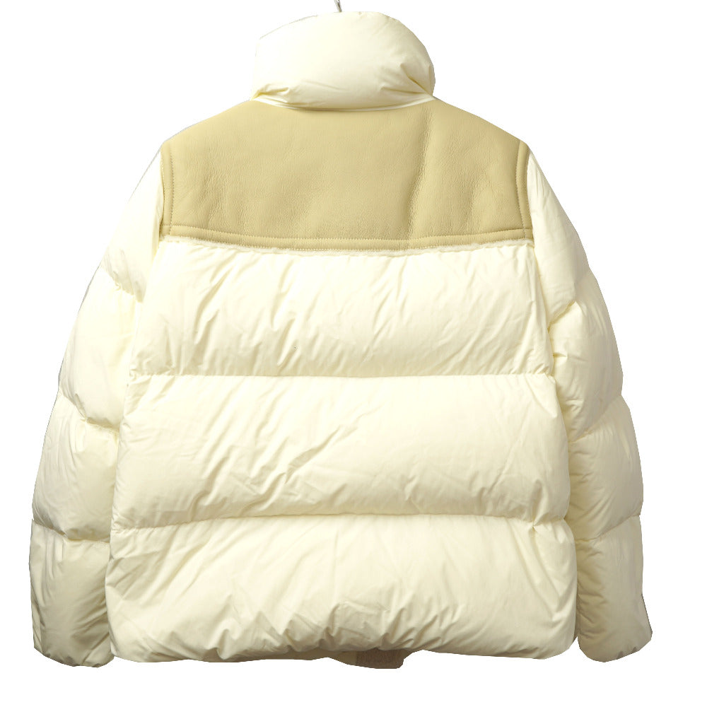 新品同様 モンクレール JOTTY ダウンジャケット ナイロン ホワイト サイズ1 白 0048【中古】MONCLER レディース