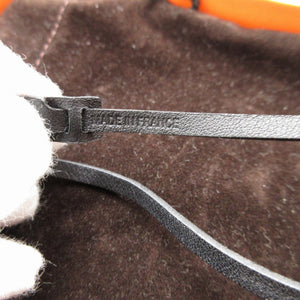 美品 エルメス イスム バッファローホーン メタル ブラック 黒 ゴールド ネックレス 0056【中古】HERMES