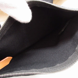 美品 エルメス ボラボラ PM シュバル キャンバス ホワイト 白 ブラック 黒 トートバッグ 0058【中古】HERMES