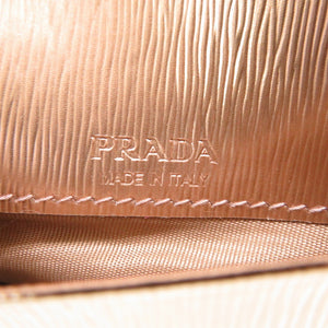 未使用 プラダ サフィアーノ ピンク 1MC026 コインケース 小銭入れ 財布 0067 【中古】 PRADA