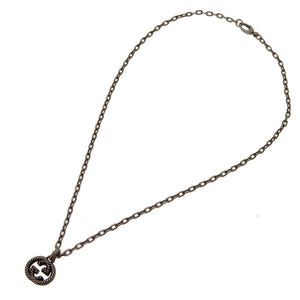 美品 グッチ インターロッキングG シルバー925 ネックレス アクセサリー 0097 【中古】 GUCCI メンズ