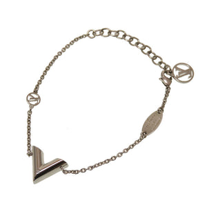 新品同様 ルイ ヴィトン ブラレス エッセンシャルV M63198 シルバー ブレスレット アクセサリー LV 0100 【中古】 LOUIS VUITTON