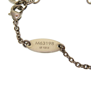 新品同様 ルイ ヴィトン ブラレス エッセンシャルV M63198 シルバー ブレスレット アクセサリー LV 0100 【中古】 LOUIS VUITTON