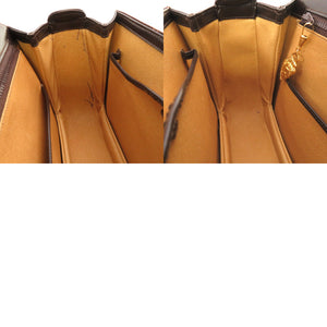 グッチ GG柄 スウェード ブラウン 99 00 0633 ゴールド金具 バンブー ハンドバッグ 茶 0102 【中古】 GUCCI