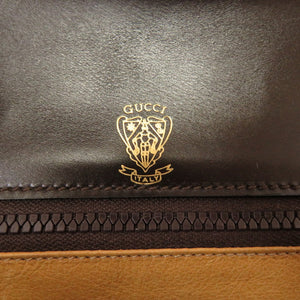 グッチ GG柄 スウェード ブラウン 99 00 0633 ゴールド金具 バンブー ハンドバッグ 茶 0102 【中古】 GUCCI