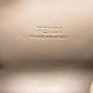 美品 フェンディ ピーカブー 8M0453 レザー グレー コインケース 財布 0107【中古】FENDI