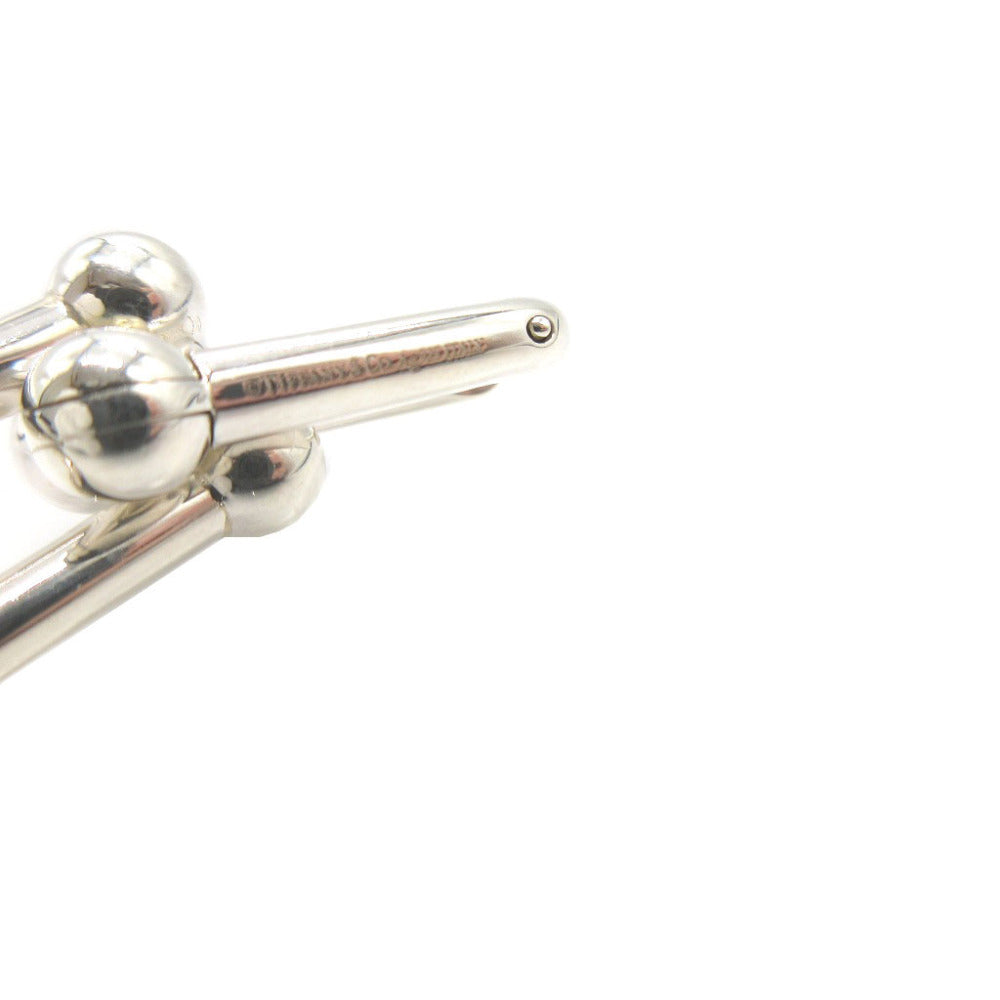 新品同様 ティファニー ハードウェア ラージリンク 11g シルバー925 シルバー ピアス 0115【中古】TIFFANY