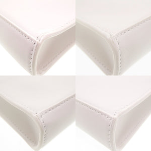 新品同様 コルトモルテド ウィンダンシー レザー ホワイト 白 ロゴ アイフォンケース ショルダーバッグ 0123【中古】CORTO MOLTEDO×WDS