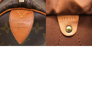 ルイ ヴィトン モノグラム スピーディ25 M41528 ハンドバッグ バッグ LV 0128 【中古】 LOUIS VUITTON