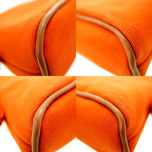 新品同様 エルメス ボリードポーチ ミニミニ 15 ポーチ オレンジ 0131【中古】HERMES