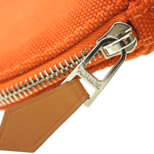 新品同様 エルメス ボリードポーチ ミニミニ 15 ポーチ オレンジ 0131【中古】HERMES