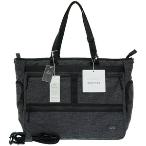 未使用 マッキントッシュ フィロソフィー トロッター ビジネスバッグ トートバッグ グレー ブリーフケース ショルダーストラップ付 0132【中古】MACKINTOSH PHILOSOPHY