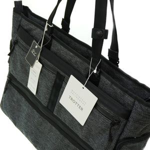 未使用 マッキントッシュ フィロソフィー トロッター ビジネスバッグ トートバッグ グレー ブリーフケース ショルダーストラップ付 0132【中古】MACKINTOSH PHILOSOPHY