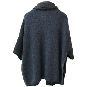 新品同様 ロロピアーナ カシミヤ100% リバーシブル ニット カーディガン FAF9225 ネイビー/グレー サイズM 0136【中古】Loro Piana レディース