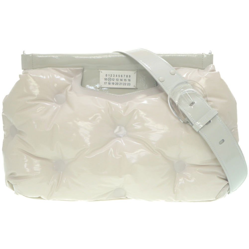 新品同様 マルタン マルジェラ グラムスラム クラッチ ショルダー バッグ ベージュ 0139【中古】MARTIN MARGIELA ストラップ付