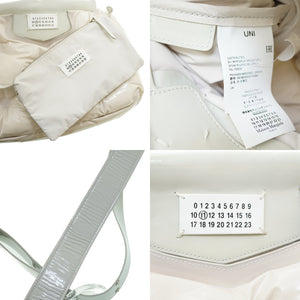 新品同様 マルタン マルジェラ グラムスラム クラッチ ショルダー バッグ ベージュ 0139【中古】MARTIN MARGIELA ストラップ付