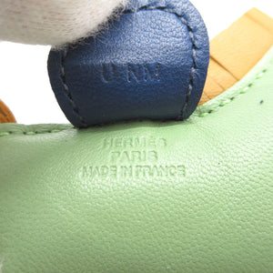 美品 エルメス ロデオチャームPM U刻印(2022年製) アニューミロ ヴェールクリケット セサミ ブルーマルテ キーホルダー バッグチャーム 0146【中古】HERMES