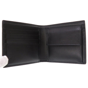 新品同様 グッチ GGエンボス ブラック レザー 625 555 二つ折り財布 財布 黒 0162 【中古】 GUCCI メンズ