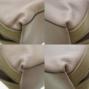 新品同様 ジャンニ キアリーニ ASIA トートバッグ  レザー グレー 0166【中古】GIANNI CHIARINI