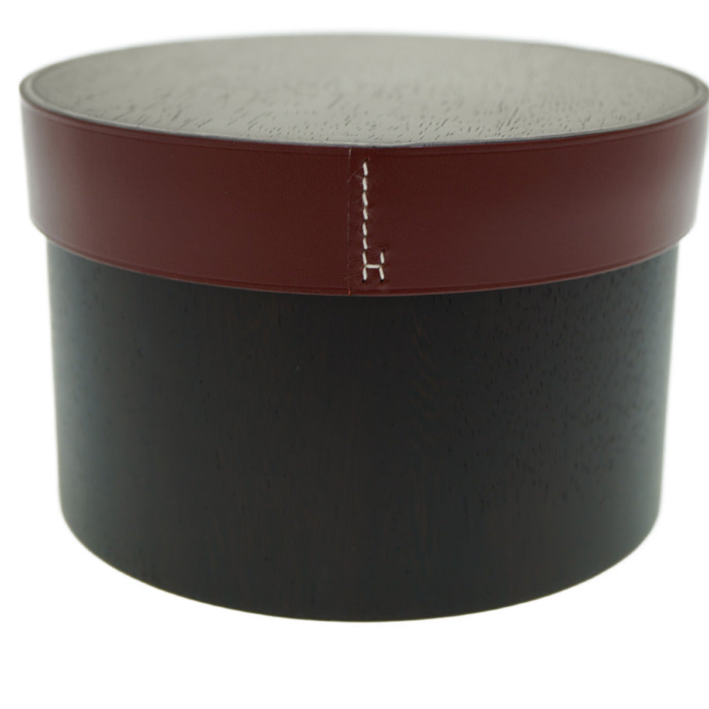 新品同様 エルメス ウッド ツイリーボックス  マルチケース ダークブラウン 0167【中古】HERMES