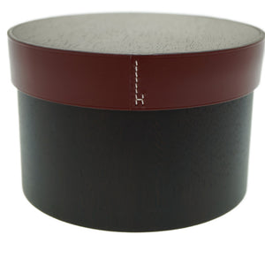 新品同様 エルメス ウッド ツイリーボックス  マルチケース ダークブラウン 0167【中古】HERMES